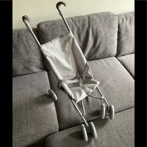 POTTERY Barn Kids Umbrella Doll Stroller Boy Girl Toy Learning Montessori - Picture 2 of 8